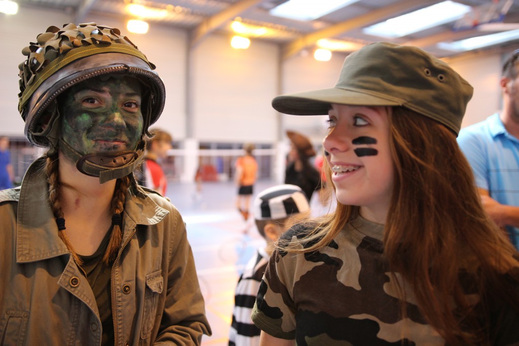 tenue de camouflage exigée