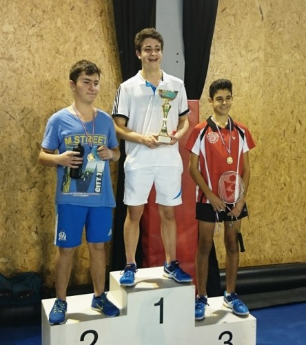 Nicolas CORTES 3ème en SH U17