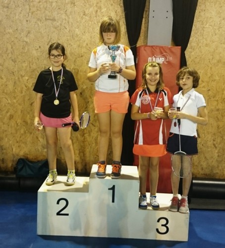Zoé JEROME 3ème en SD U11